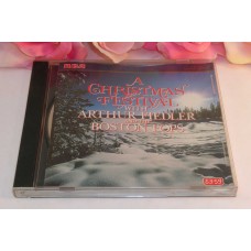 CD A Christmas Festival With Arthur Fiedler & Boston Pops 17 Tracks Xmas Music CD